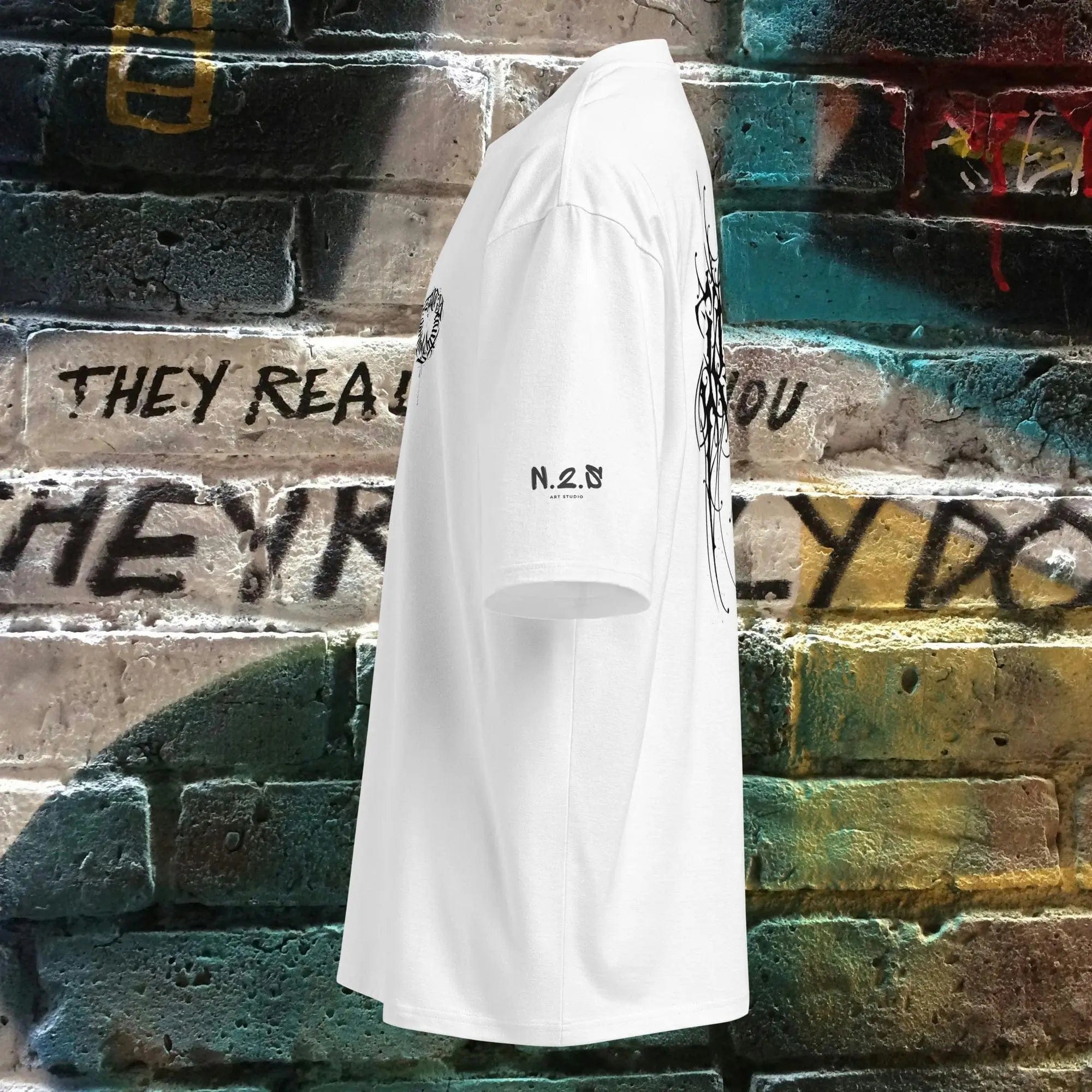 N.2.S art studio T-shirt oversize tribe