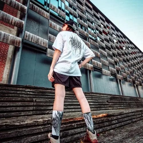 N.2.S art studio T-shirt oversize tribe