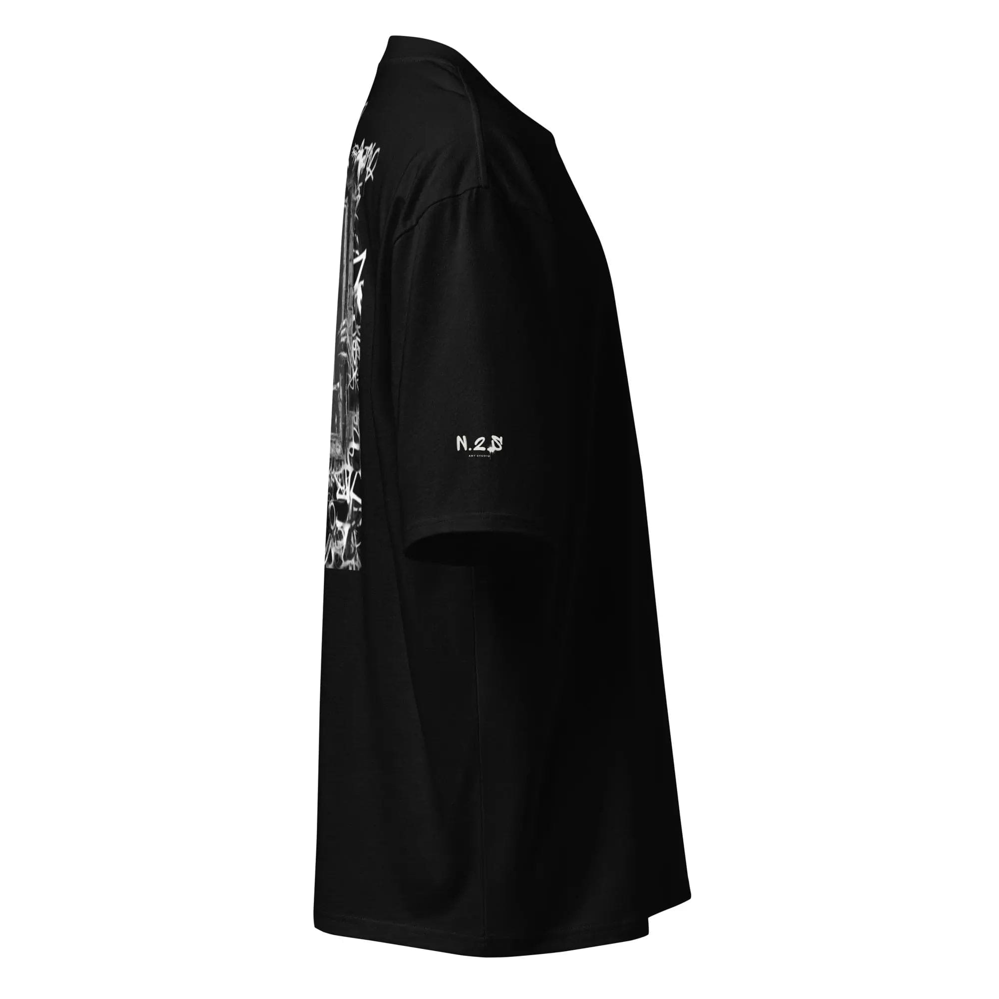 N.2.S art studio t-shirt oversize Vision