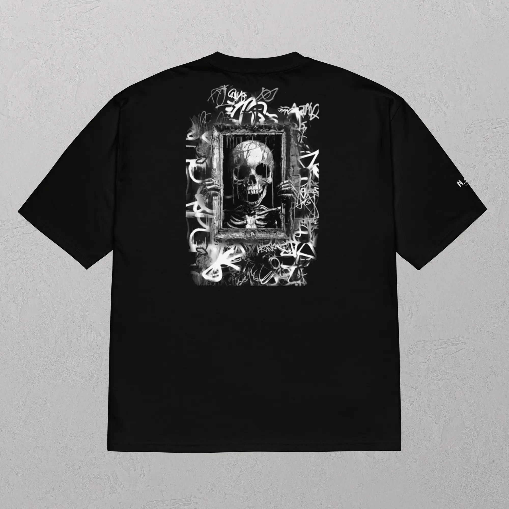 N.2.S art studio t-shirt oversize Vision