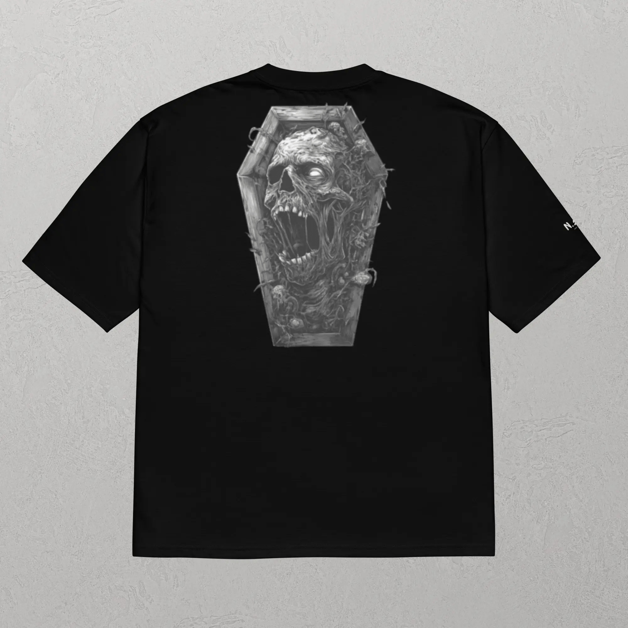 N.2.S art studio T-shirt oversize Zombie