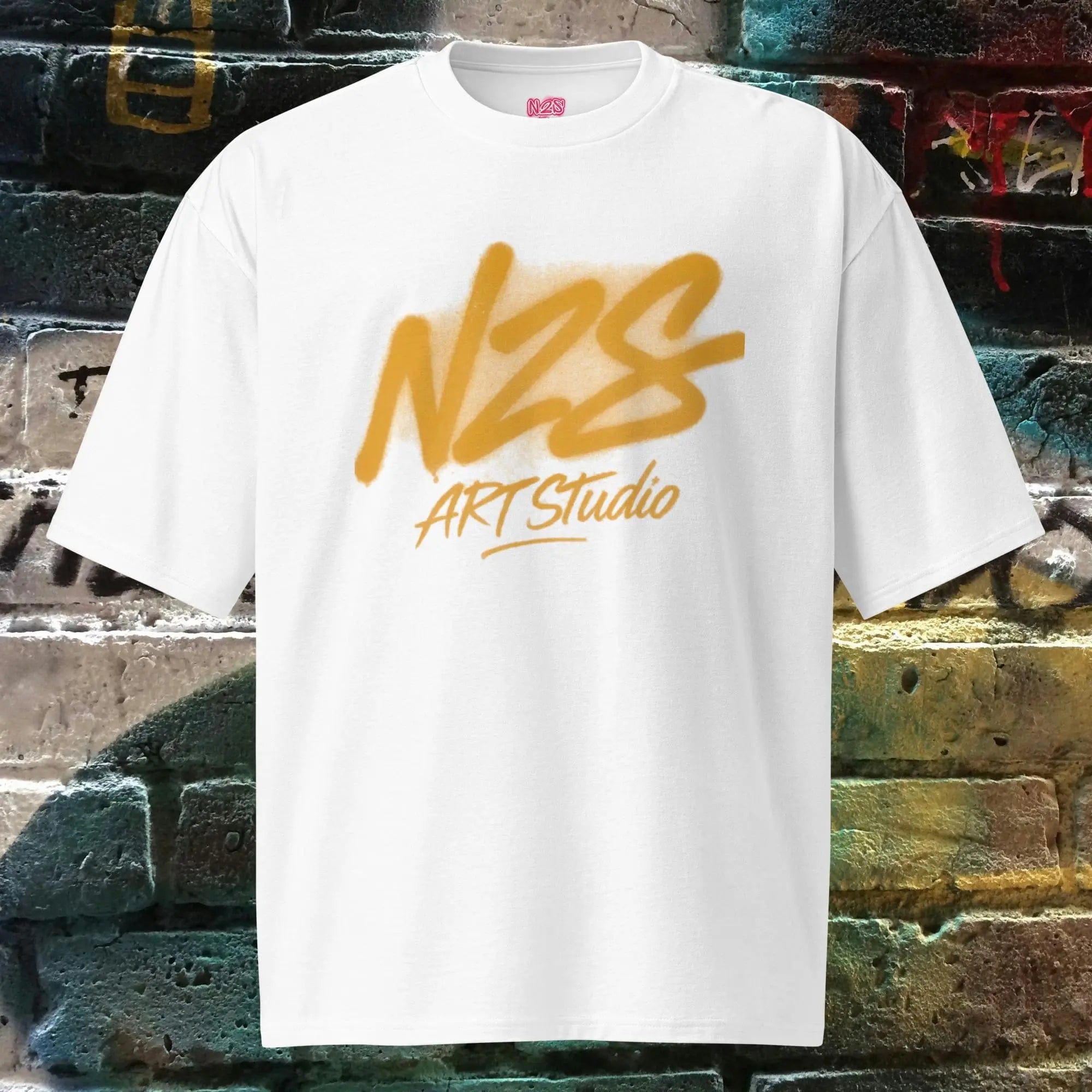 N.2.S art studio T-shirt oversized Crime