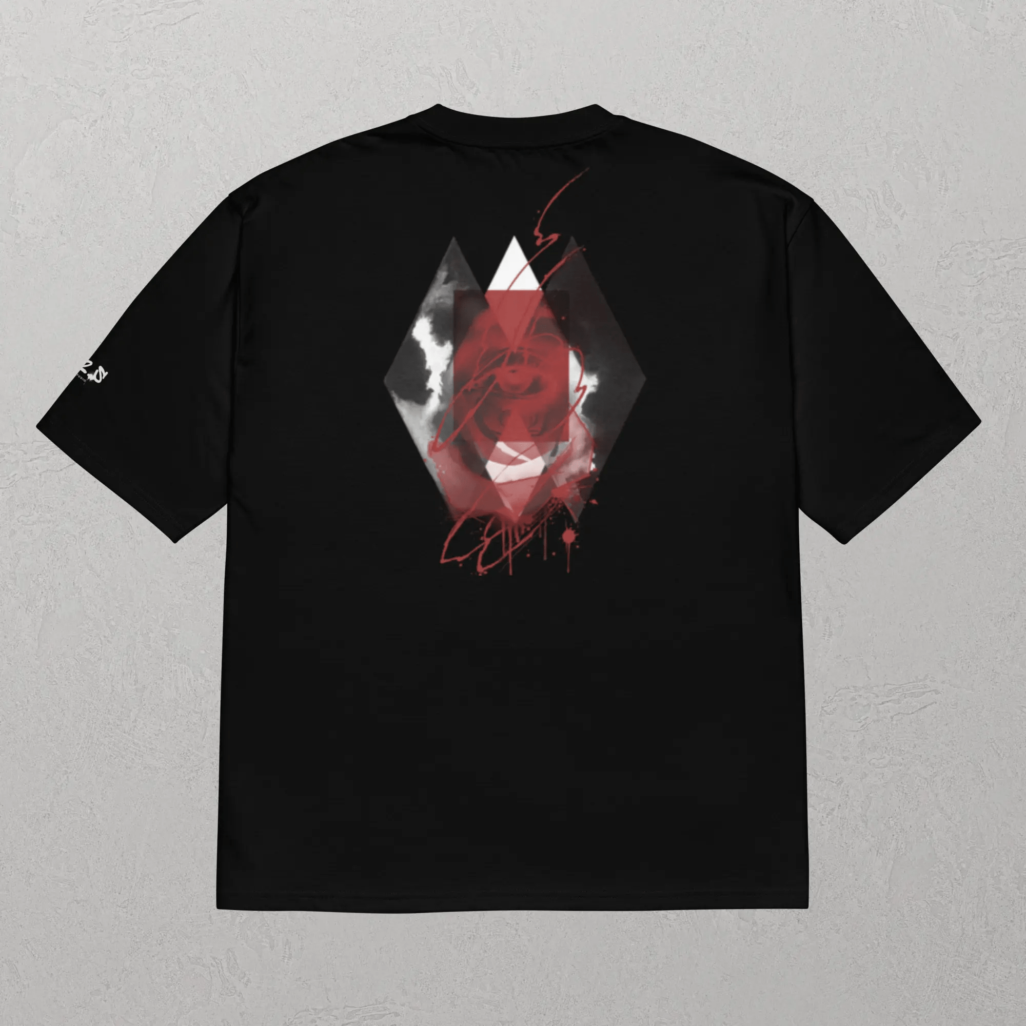 N.2.S art studio T-shirt oversized Eyes
