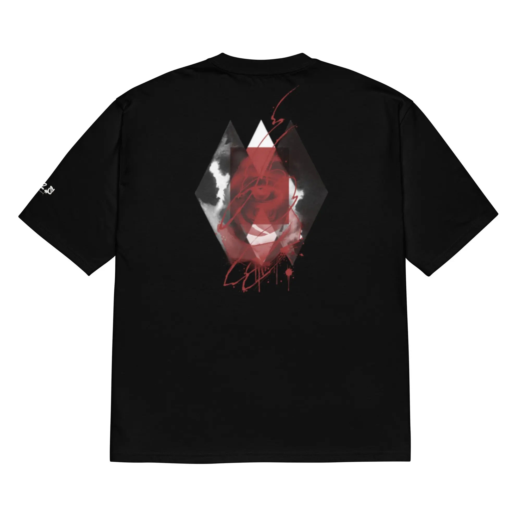 N.2.S art studio T-shirt oversized Eyes