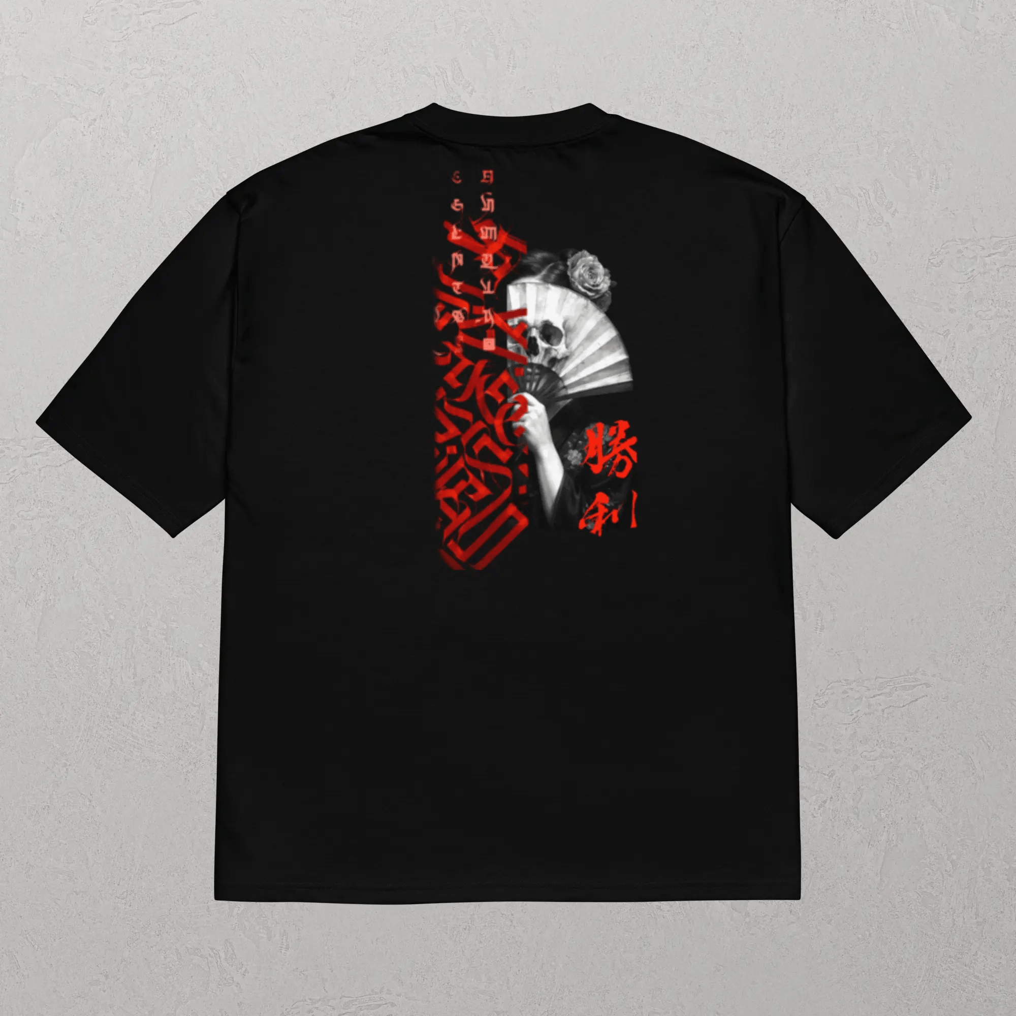 N.2.S art studio T-shirt oversized Geisha