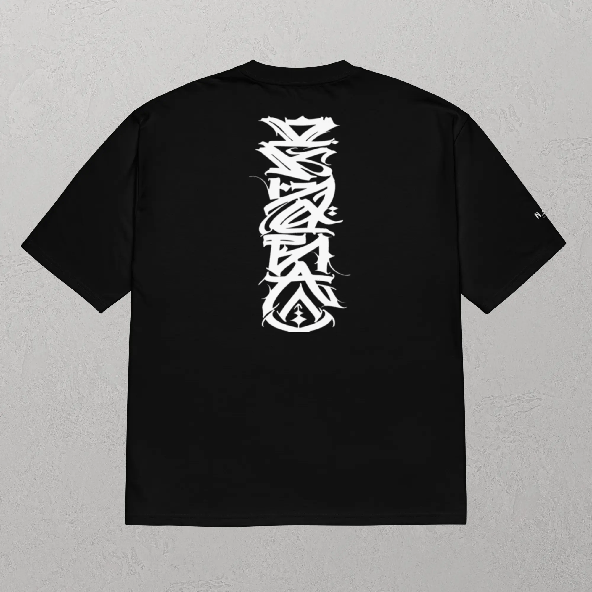 N.2.S art studio T-shirt oversized Glitsh