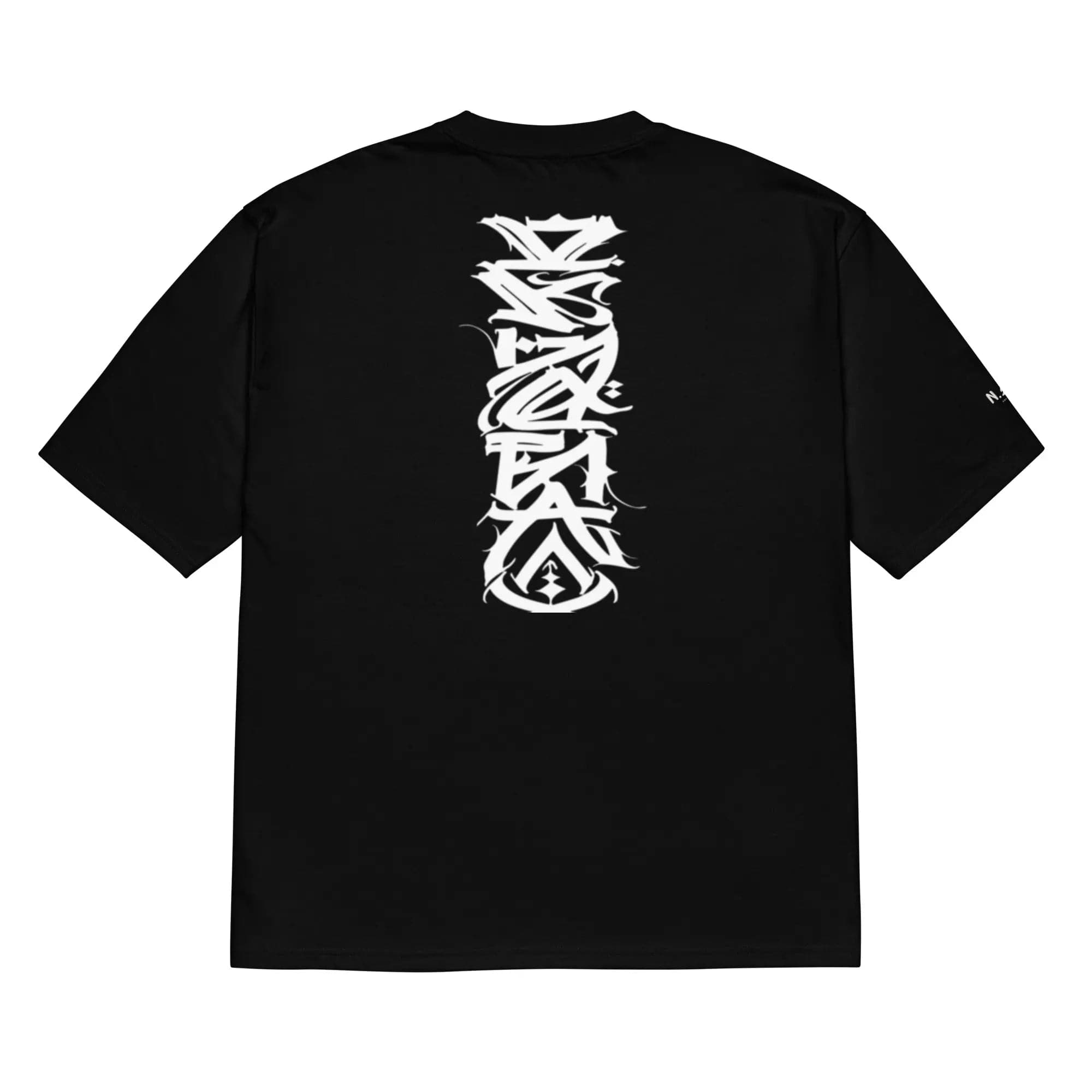 N.2.S art studio T-shirt oversized Glitsh