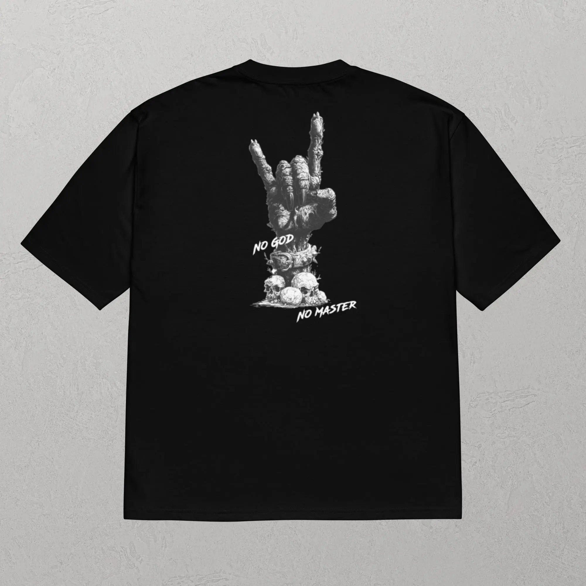 N.2.S art studio T-shirt oversized No Master