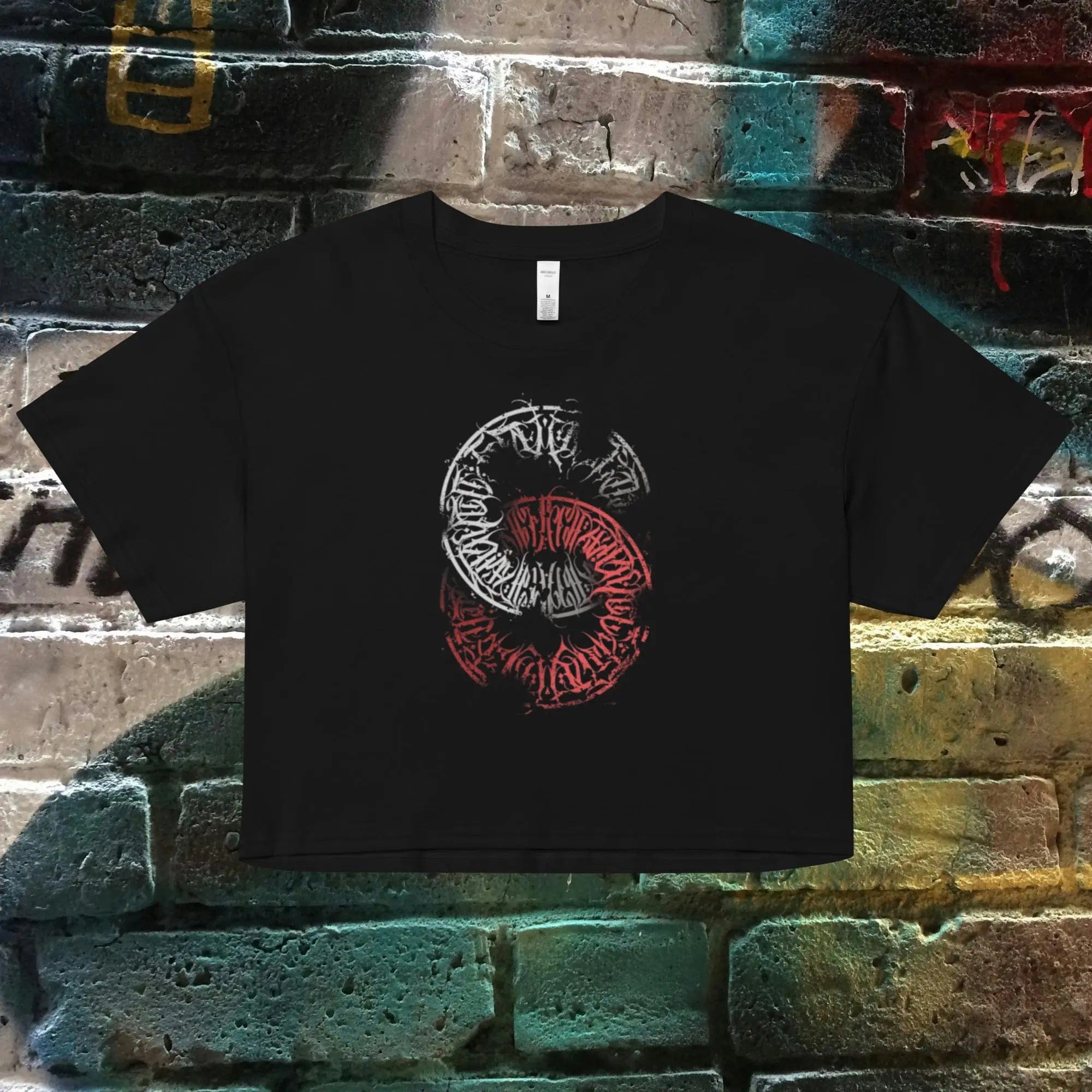 N.2.S art studio XS Crop top Circle